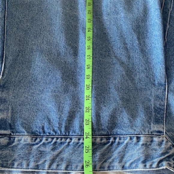 Men's Vintage Calvin Klein (subtle logo) Naturally Distressed Jean Jacket - XL - Picture 10 of 13